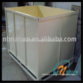 galvanized metal pallet box for transportation